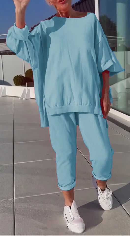 Ladies chic leisure outfit