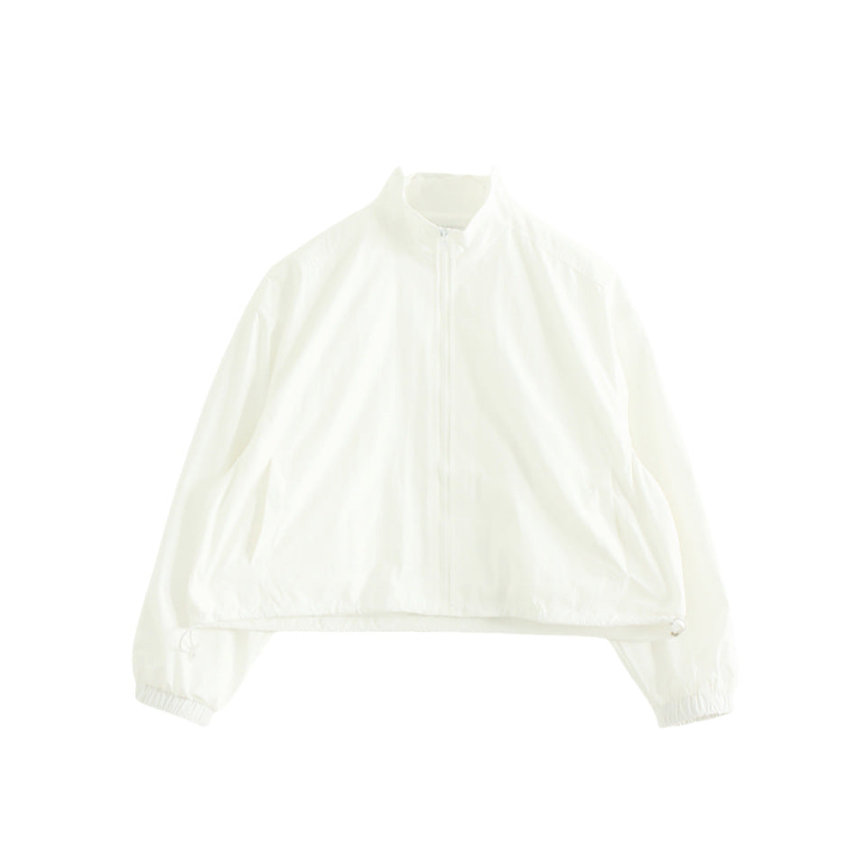 Veste de transition décontractée pour femmes avec col montant et cordon Chic & Stil