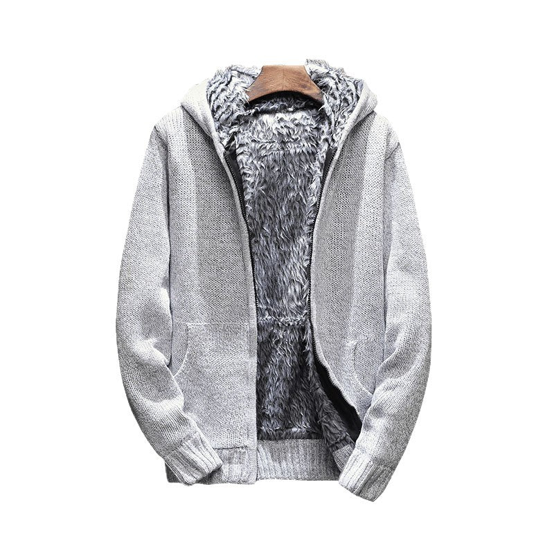 Lune London | Men's Cozy Hoodie Jacket with Soft Inner Lining and Side Pockets