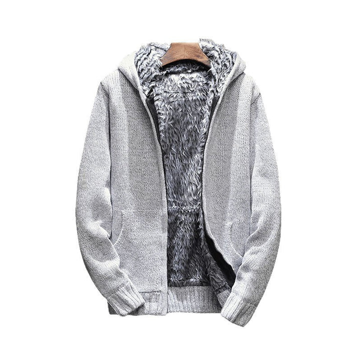Lune London | Men's Cozy Hoodie Jacket with Soft Inner Lining and Side Pockets