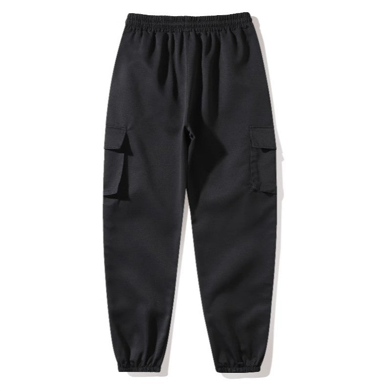 Men's cargo pants with elastic waistband and practical side pockets Lune London