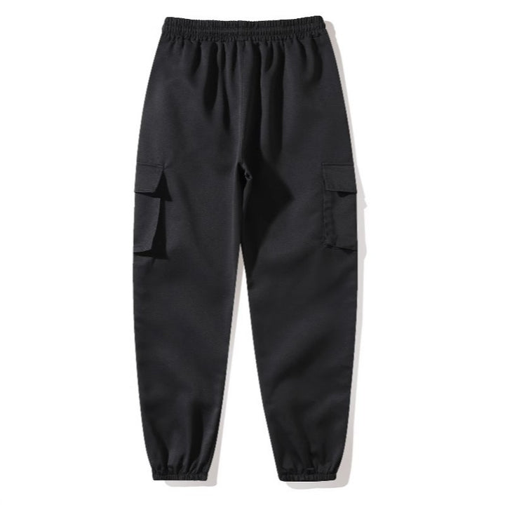 Men's cargo pants with elastic waistband and practical side pockets Lune London