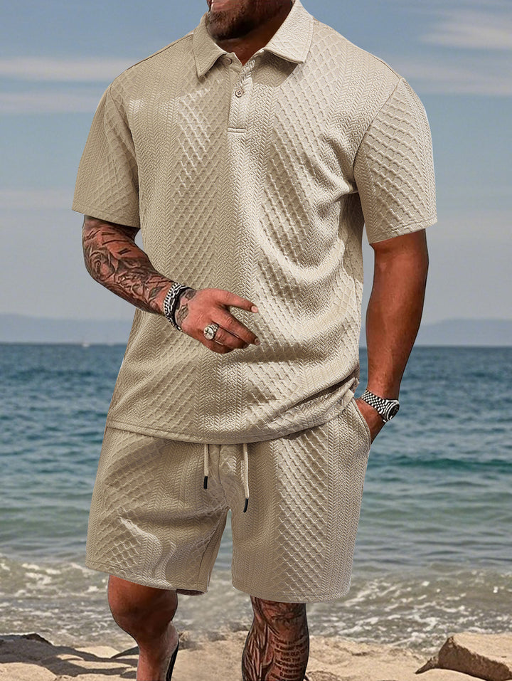 Men's Sport Polo Set and Shorts Lune London