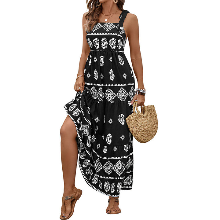 Bohemian Women Layered Maxi Dress Lune London