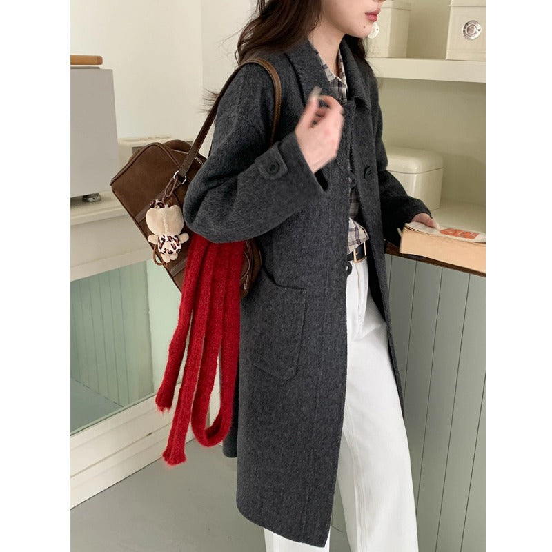 Women's elegant transitional coat made of high-quality wool Chic & Stil