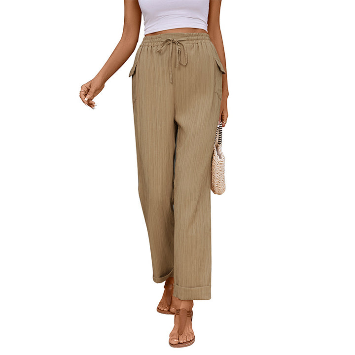 Women light pleated pants Lune London