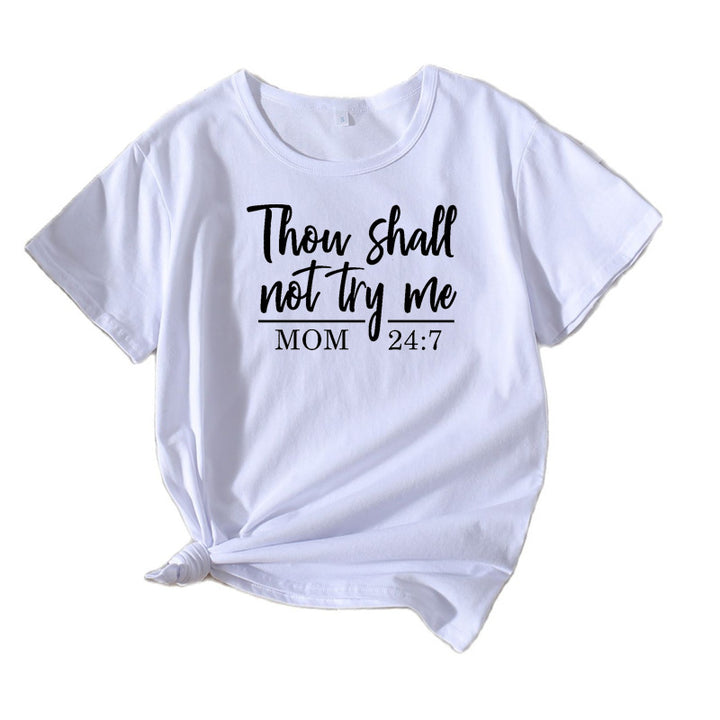 Women's motivational quote graphic T-shirt chic and style