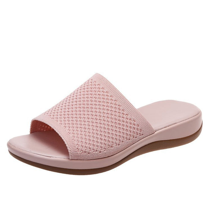 Comfortable strap sandals for ladies with breathable upper and ergonomic sole Lune London