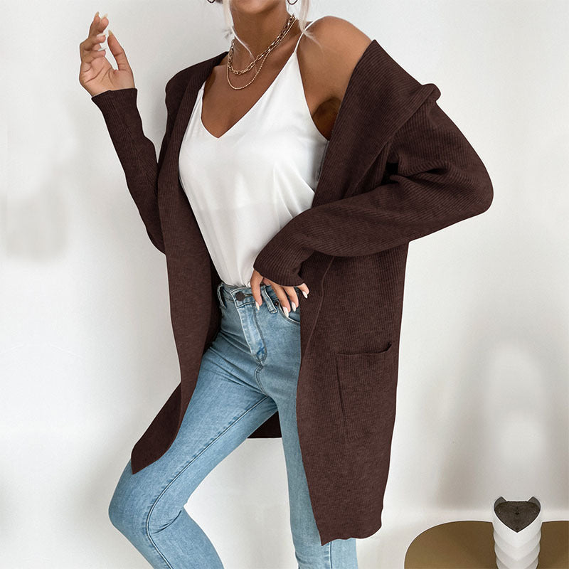 Ladies chic and stylish long cardigan
