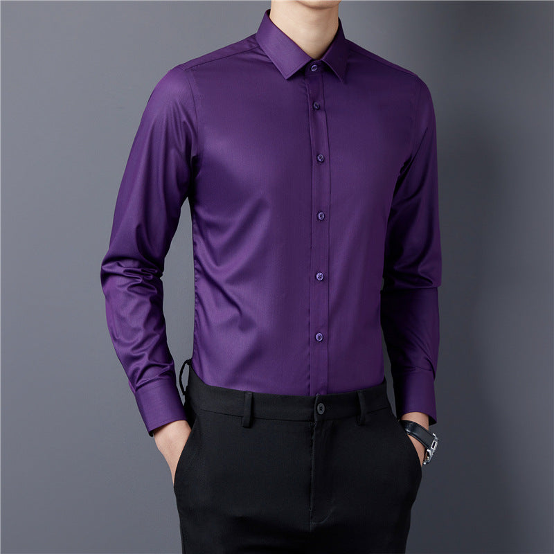 Men Elegant Long Sleeve Shirt Lune London