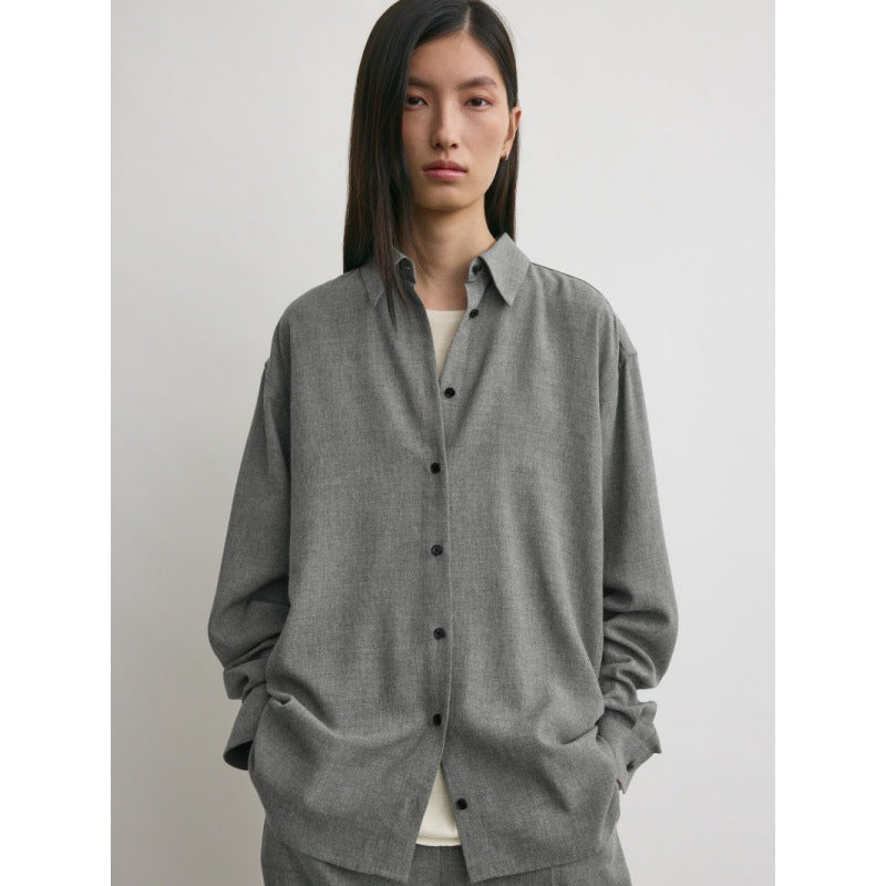 Chemise blouse femme oversize avec coupe moderne et détails décontractés Chic & Stil