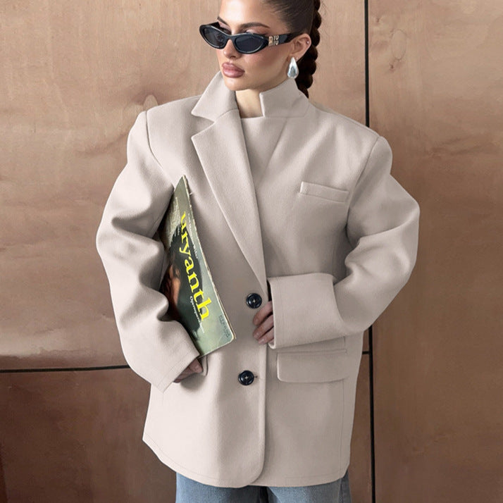 Lune London oversized fashion blazer for women