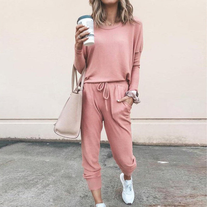 Women Casual Overalls with Practical Drawstring and Side Pockets Lune London
