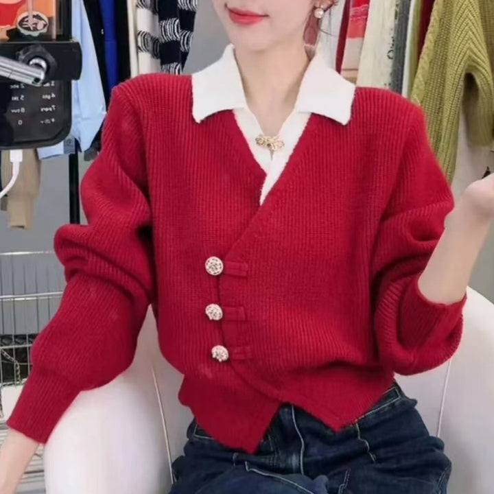 Cardigan femme avec boutons décoratifs Chic & Stil