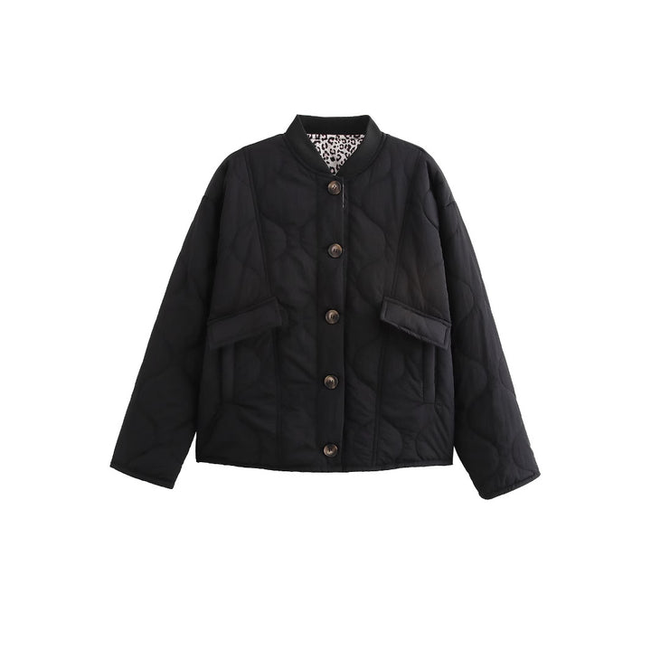 Ladies quilted leisure jacket with practical pockets Lune London