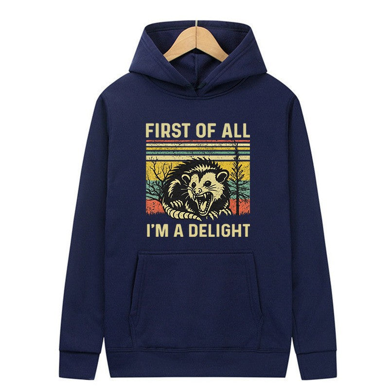 Women's hoodie with creative animal graphic and comfortable fit Chic & Stil