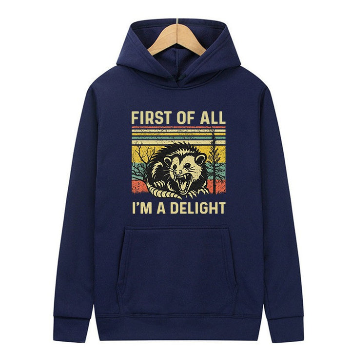 Women's hoodie with creative animal graphic and comfortable fit Chic & Stil