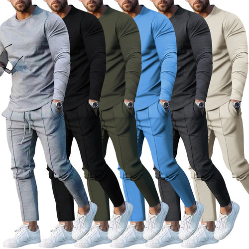 Casual set for men with long sleeves and side pockets Lune London