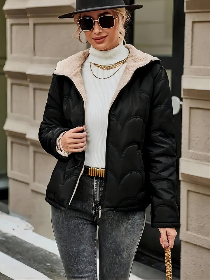 Women's winter coat space-saving and warm Lune London