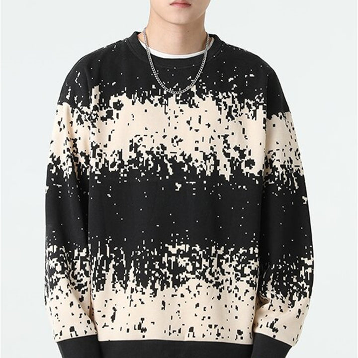 Men's sweatshirt with modern digital print Lune London