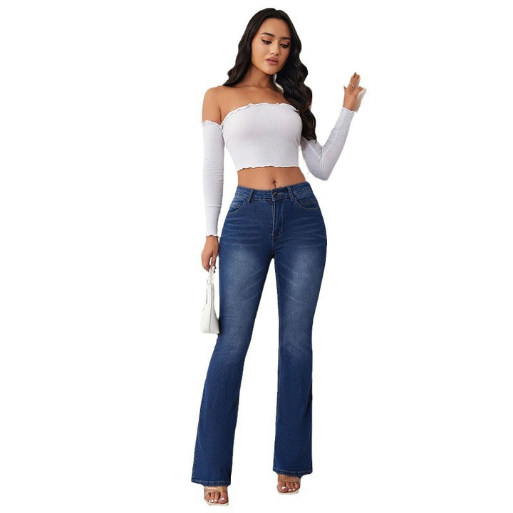 Jeans Bootcut Taille Haute Femme Chic & Stil
