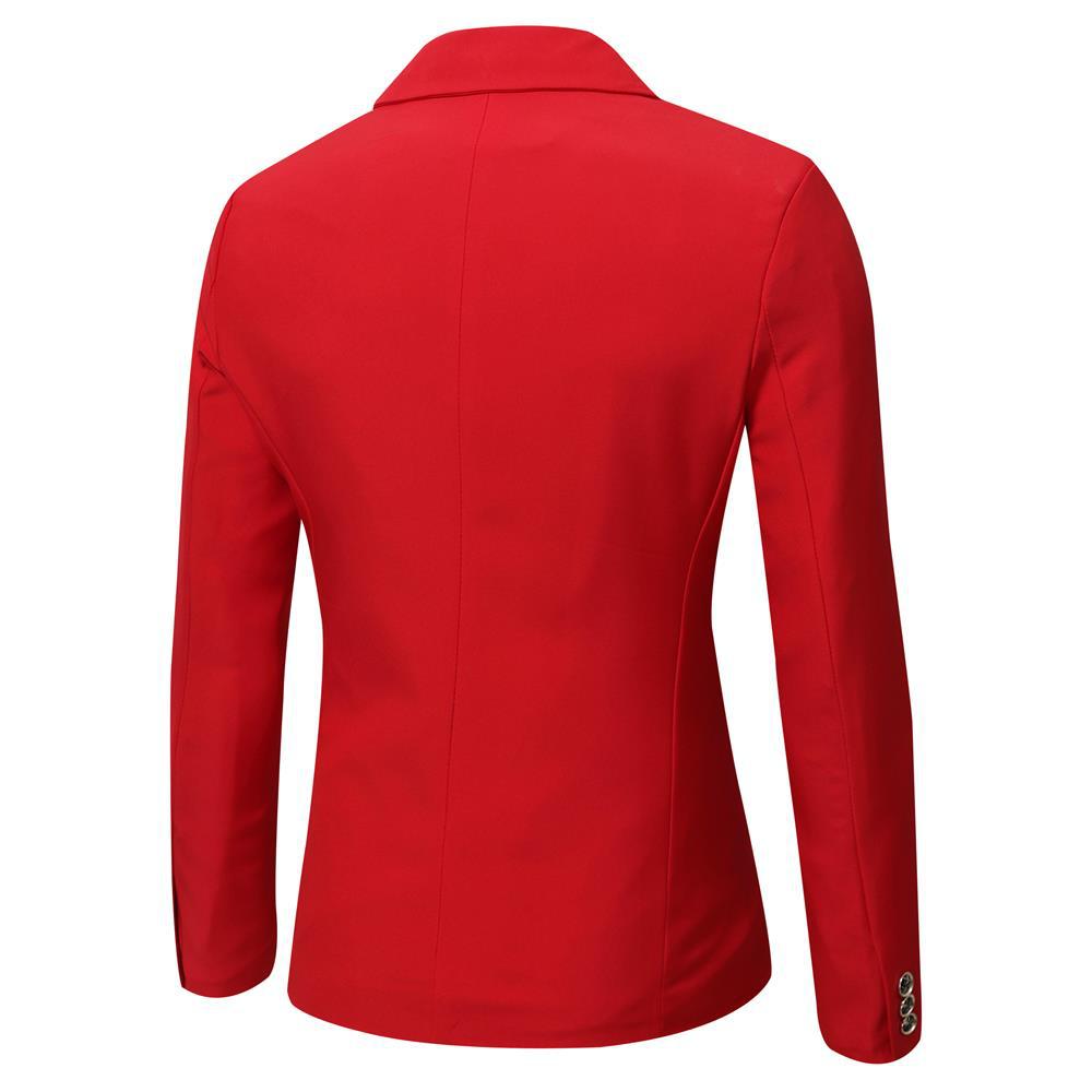 Chic blazer and trendy double-breasted style for men