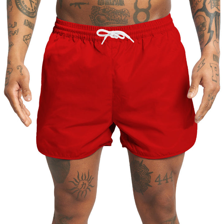 Shorts de bain pour hommes avec taille élastique et poches latérales pratiques Lune London