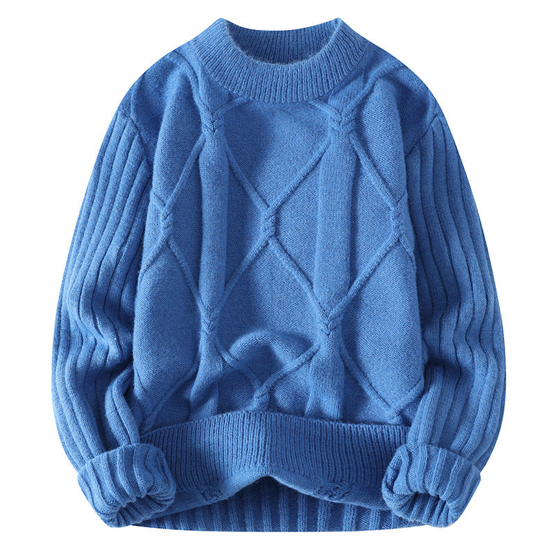 Ladies elegant knit sweater with high-quality twisted pattern and trendy fit Lune London
