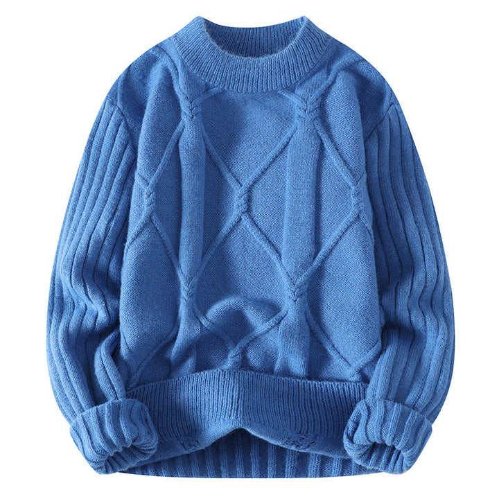 Ladies elegant knit sweater with high-quality twisted pattern and trendy fit Lune London