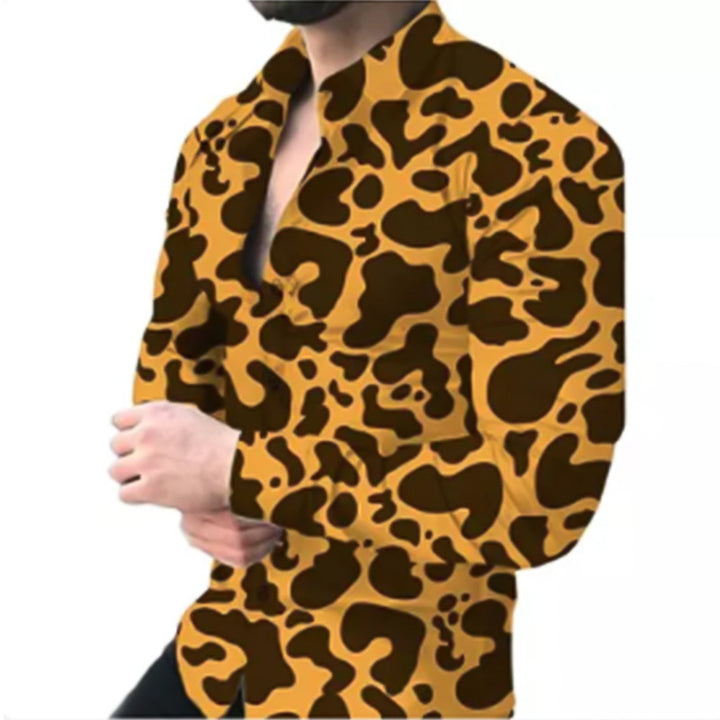 Shirt for men with a striking animal pattern Lune London
