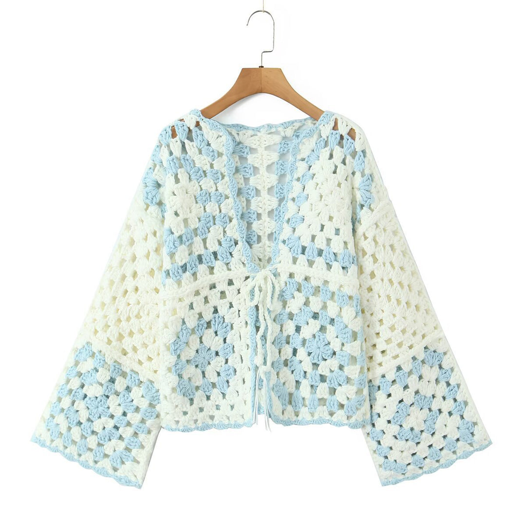 Crochet jacket for women with traditional patterns and a relaxed fit Lune London