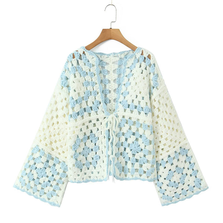 Crochet jacket for women with traditional patterns and a relaxed fit Lune London