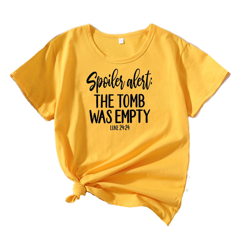 Women Short Sleeve Graphic T-shirt Lune London