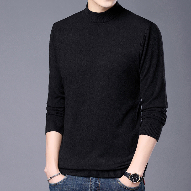 Ladies High Quality Turtleneck Sweater in Fine Wool Lune London