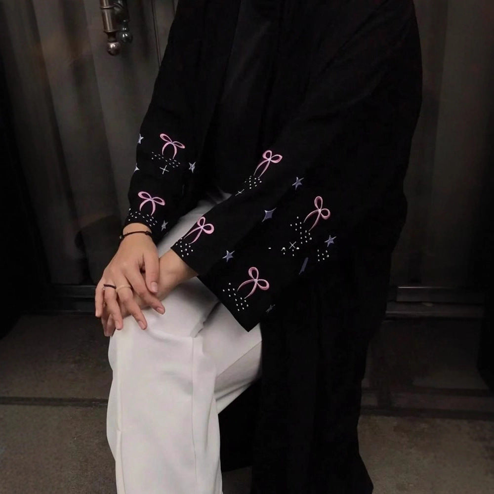 Ladies elegant Kimono-Cardigan with detailed sleeves Lune London