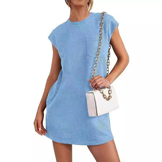 Casual dress for women with a modern graphic pattern Lune London