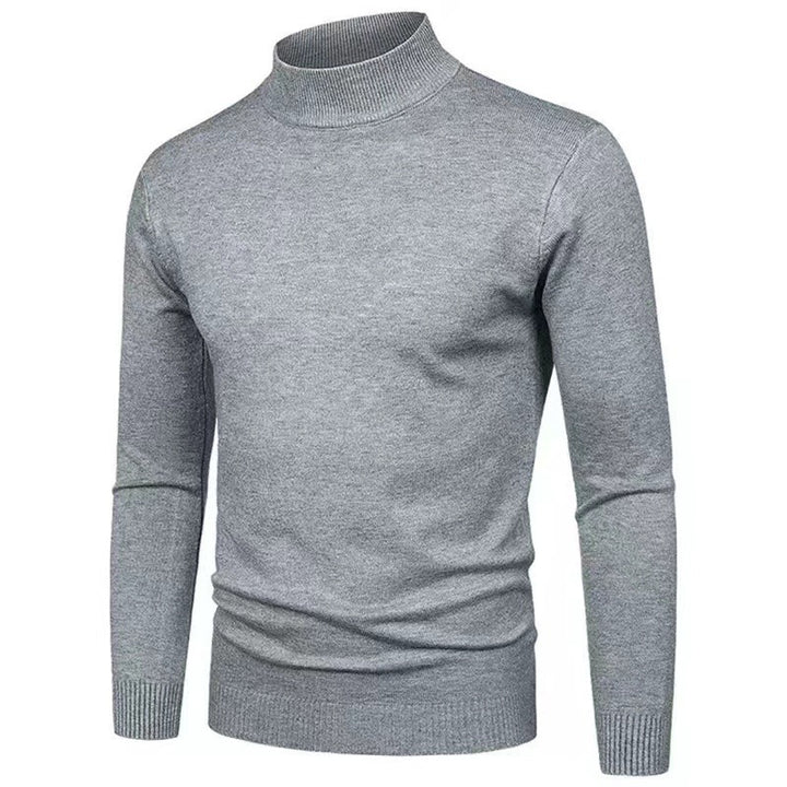 Men's turtleneck sweater made of high-quality knit material Lune London