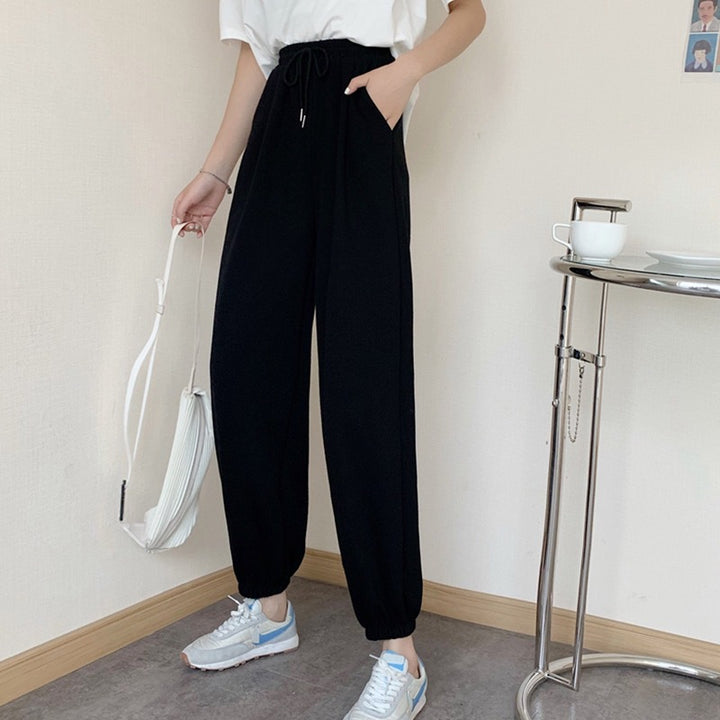 Women's Comfortable Jogging Pants with Elastic Waistband Chic & Stil