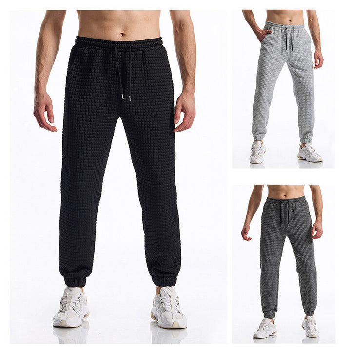 Comfortable sweatpants for men with high waist and elastic comfort Lune London