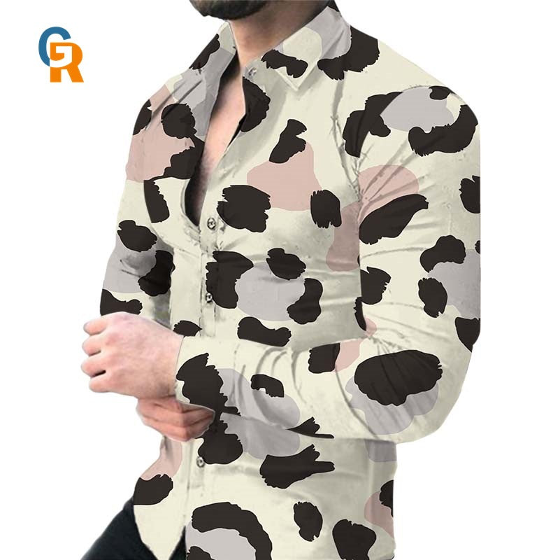 Shirt for men with a striking animal pattern Lune London