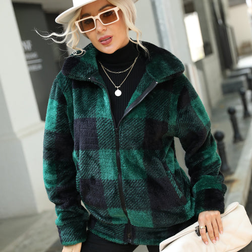 Ladies Soft Flannel Jacket Lune London