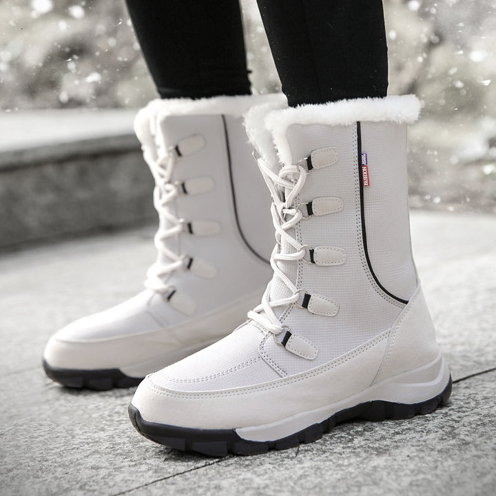 Insulated winter boots for women with slip-resistant sole and soft inner lining Lune London