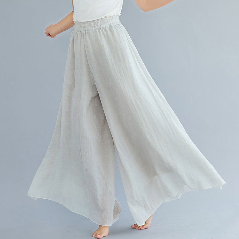 Women Wide Light Chic Pants