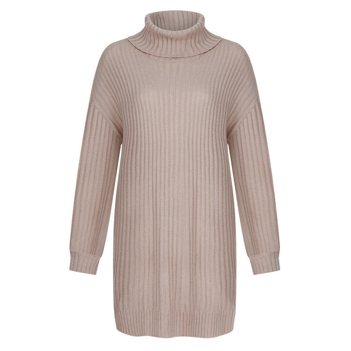 Chunky knit turtleneck sweater for women, relaxed fit Lune London