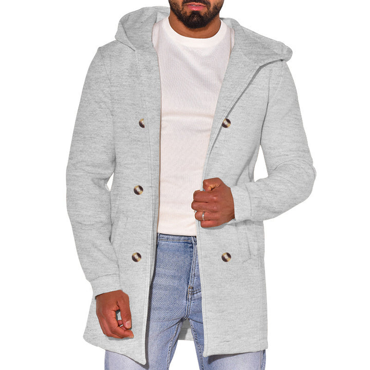 Trendy parka jacket for men with large lapels and practical pockets Lune London