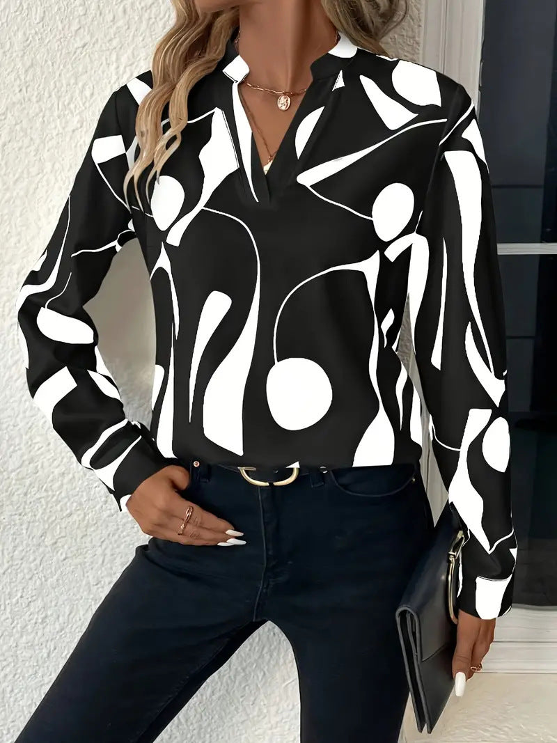 Haute couture blouse for women with modern pattern Lune London