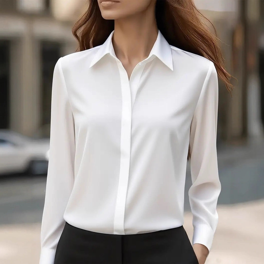 Lune London | Women's Elegant Silk Blouse Timeless