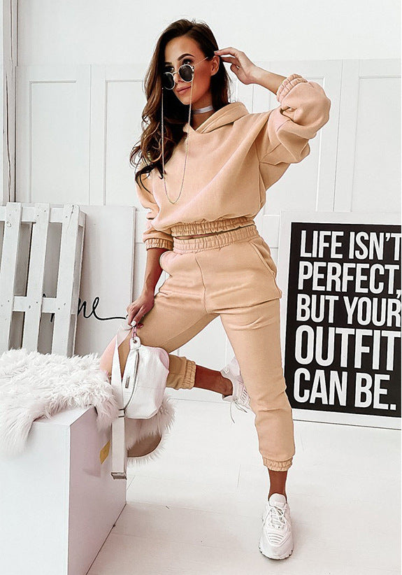 Casual Training Set for Women with Hood Lune London
