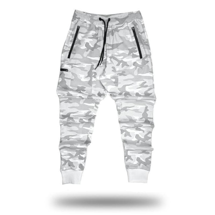Men's sporty cargo pants with elastic waistband and practical pockets Lune London