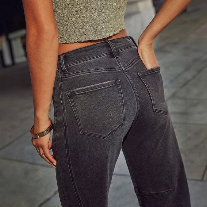 Women's High-Waisted Jeans Lune London